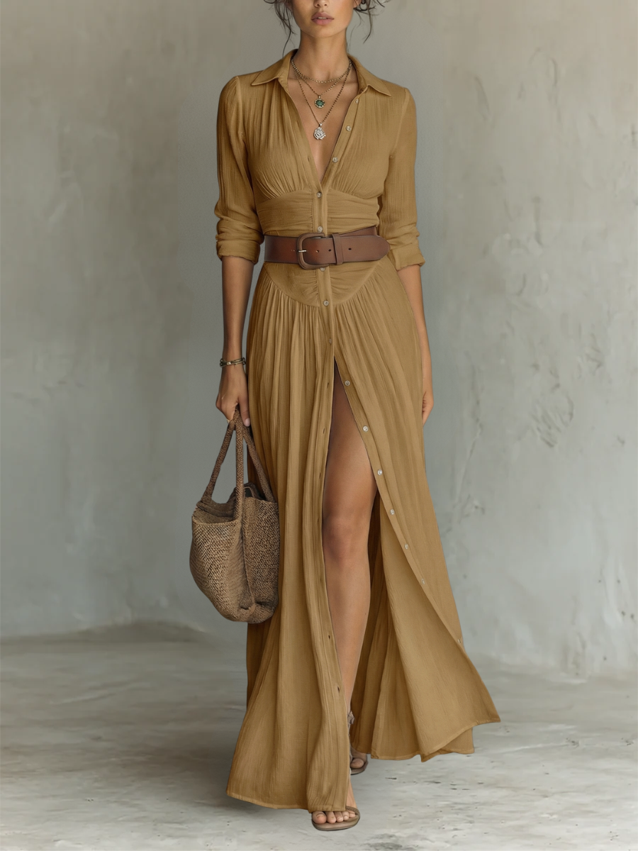 Vestido Camisero de Formentera