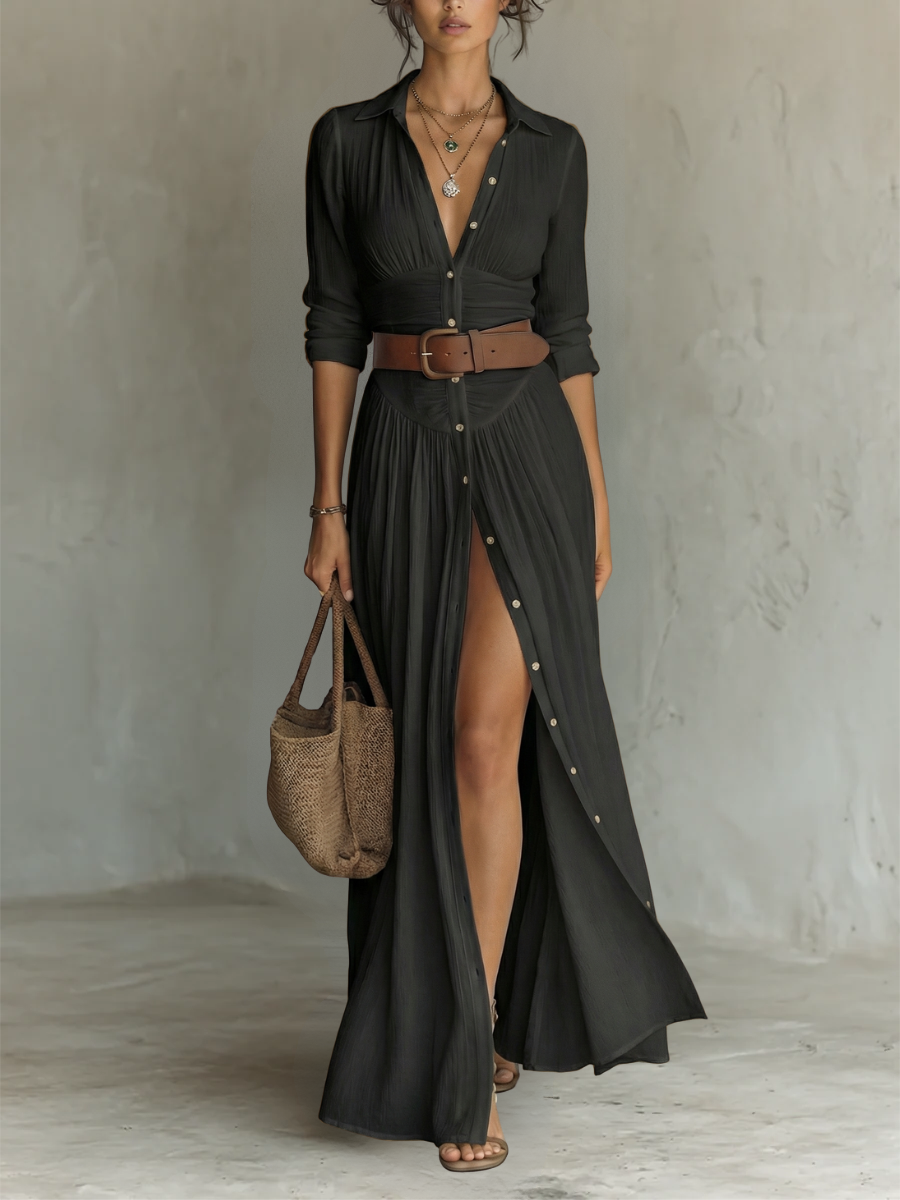 Vestido Camisero de Formentera