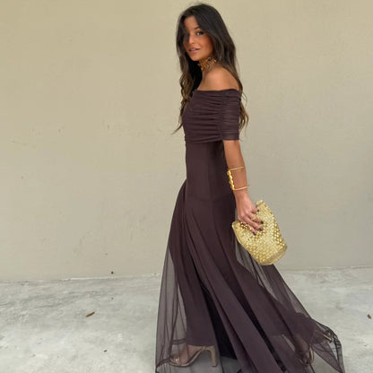 Vestido Hombros de Ibiza