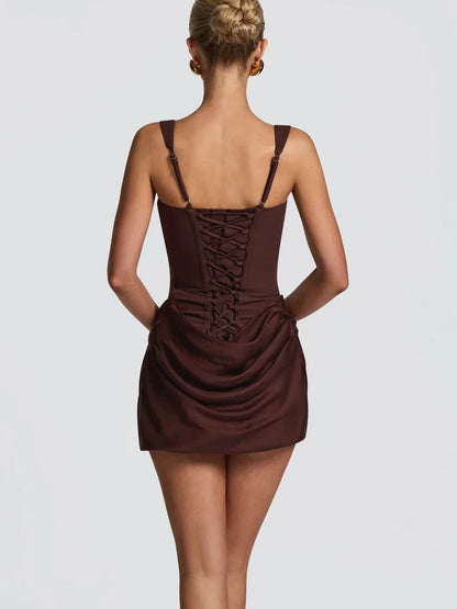 Vestido Drapeado Marquesa