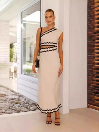 Vestido Bicolor de Altea