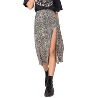 Estampado de leopardo marrón