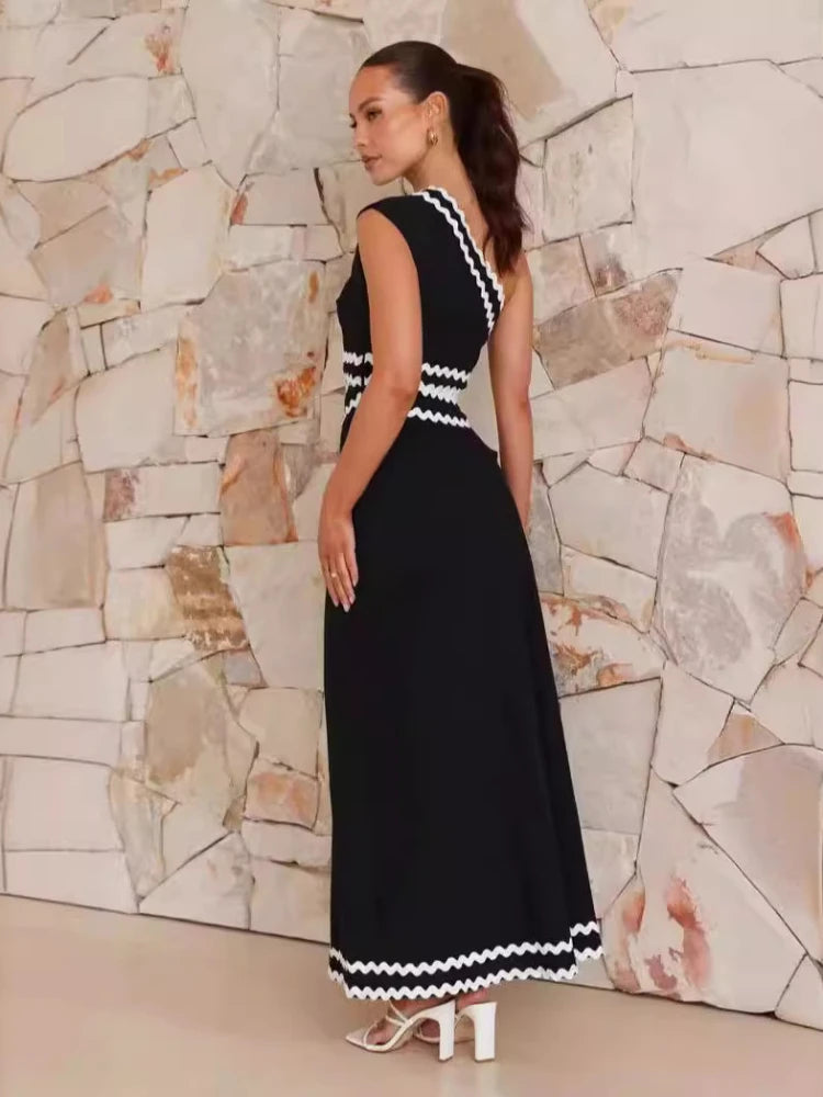 Vestido Bicolor de Altea